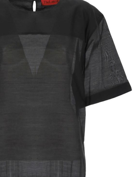 26SS 더 레이티스트 반팔 티셔츠 TLW04011T0161ABTP T0002 Black - THE LATEST