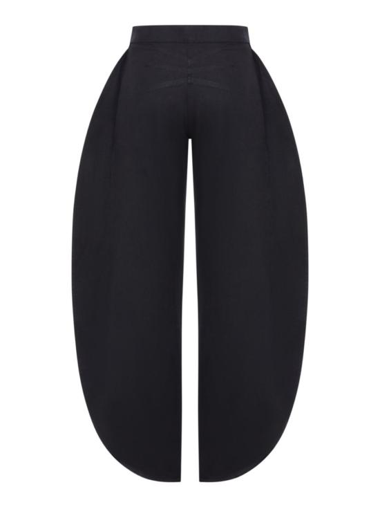 26SS 알라이아 스트레이트 팬츠 AA9P0253D003C 995 NOIR ALAIA - ALAIA