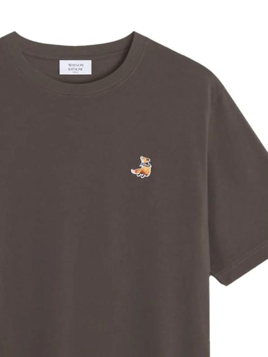 26SS 메종키츠네 반팔 티셔츠 QM00102KJ7026 0453 Beluga - MAISON KITSUNE