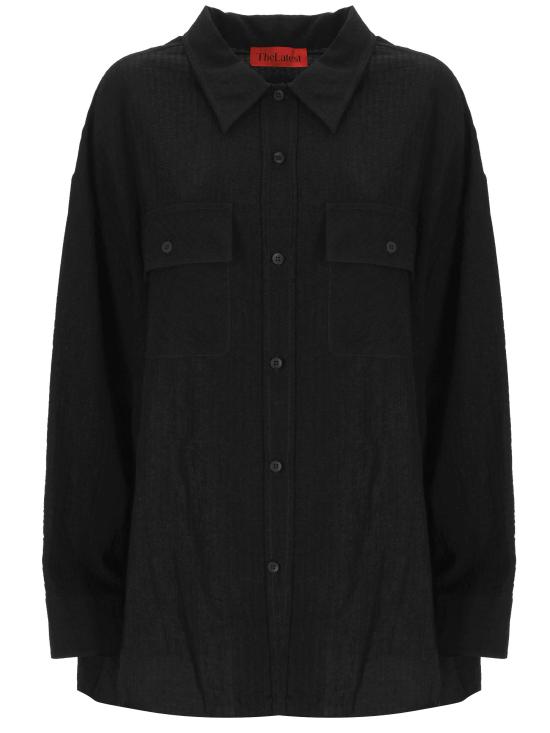 26SS 더 레이티스트 셔츠 TLW04010T0164ABTP T0002 Black