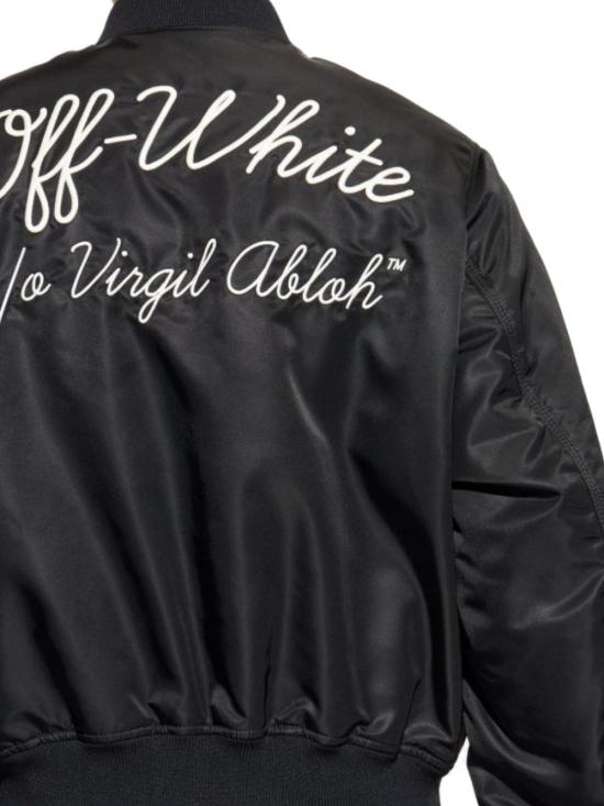 26SS 오프화이트 수트 자켓 44MEH05EC9F0021 001 Black - OFF WHITE