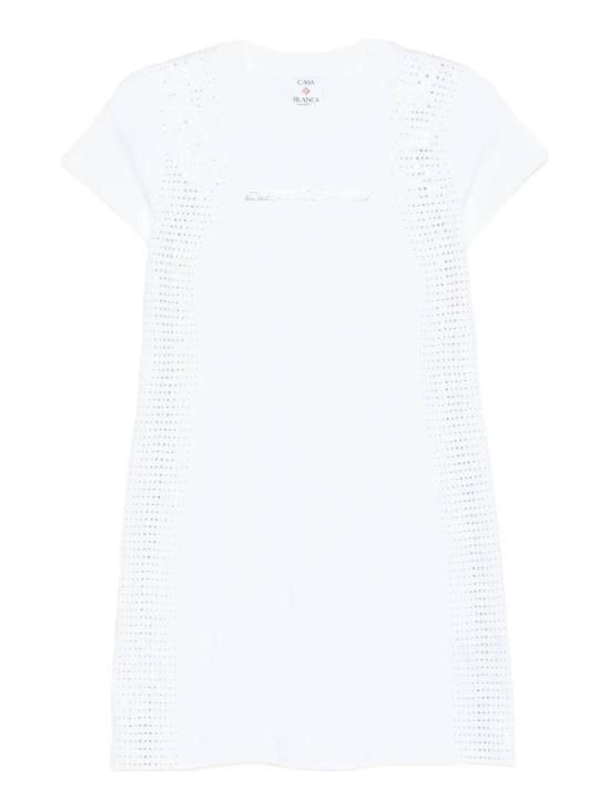 26SS 카사블랑카 반팔 티셔츠 WSP26JDR01402 CRYSTAL HALFTONE