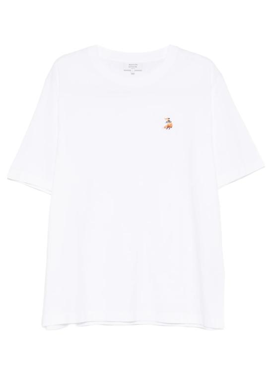 26SS 메종키츠네 반팔 티셔츠 QM00102KJ7026 P100 White