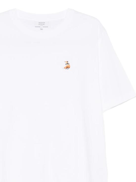 26SS 메종키츠네 반팔 티셔츠 QM00102KJ7026 P100 White - MAISON KITSUNE