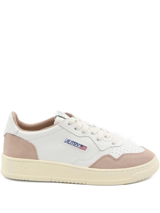 26SS 오트리 메달리스트 로우 스니커즈 AULW FT04WHT ROSEC