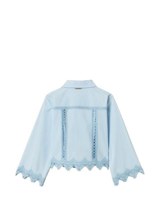 26SS [키즈] 트윈셋 셔츠 261GJ2040 04614 Clear Blue - TWINSET