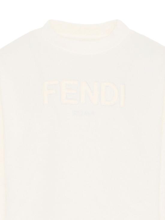 26SS [키즈] 펜디 캐시미어 니트 JUH108 5V0F0TU9 Gesso - FENDI