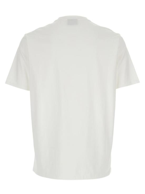 26SS 엠포리오 아르마니 반팔 티셔츠 EM004583 AF13669M0307 OFF WHITE EA LOGO - EMPORIO ARMANI