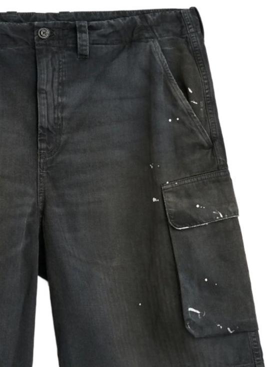 26SS 아워레가시 마운트 쇼츠 네뷸라 워시 정글 헤링본 M2264MSJH X NEBULA WASH JUNGLE HERRINGBONE - OUR LEGACY