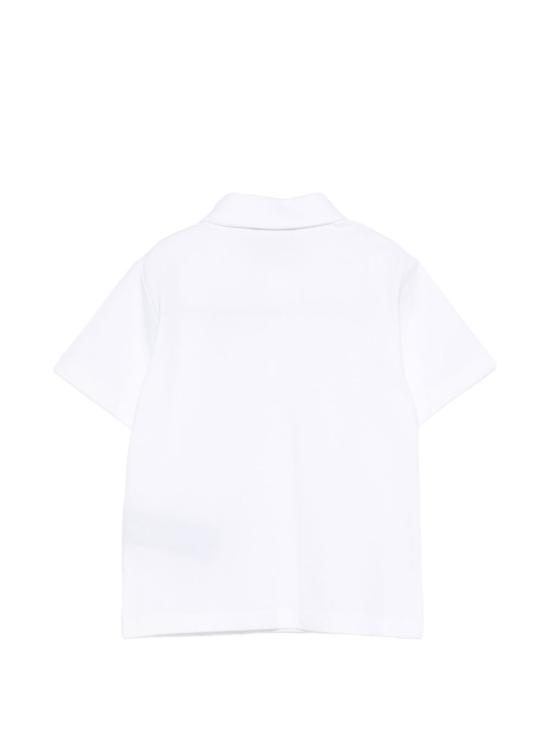 26SS [키즈] 발망 폴로 셔츠 BY8Q01 Z3658100NE White - BALMAIN