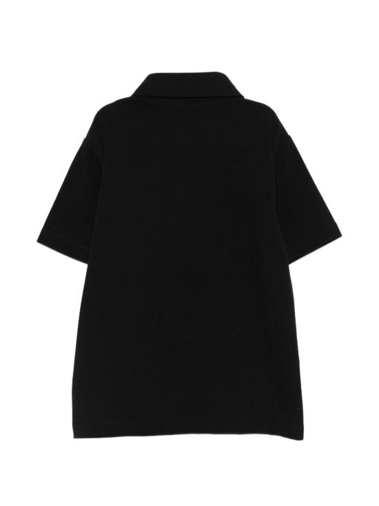 26SS [키즈] 발망 폴로 셔츠 BY8Q01 Z3658930NE Black - BALMAIN