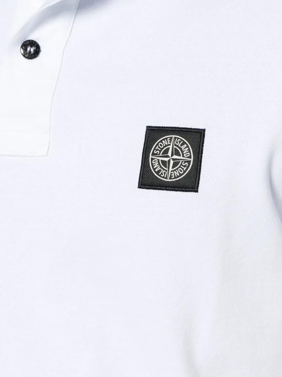 26SS 스톤 아일랜드 폴로 티셔츠 152200010 S0018V1001 White - STONE ISLAND