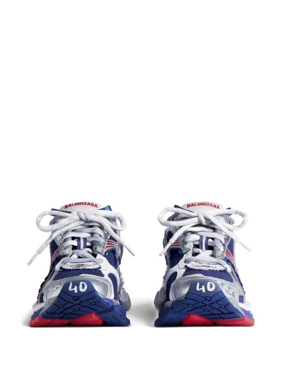 26SS 발렌시아가 러너 스니커즈 772774 WRUNG4610 NAVY RED GREY - BALENCIAGA