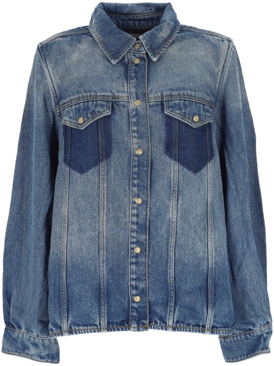 26SS 가니 셔츠 A1030089 091 TINT WASH