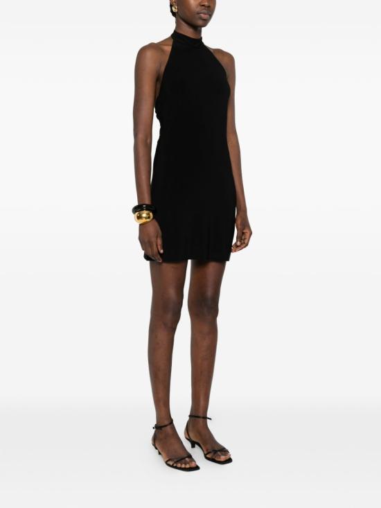 26SS 노마카말리 미디 원피스 KK4253PL058001 BLACK Black - NORMA KAMALI