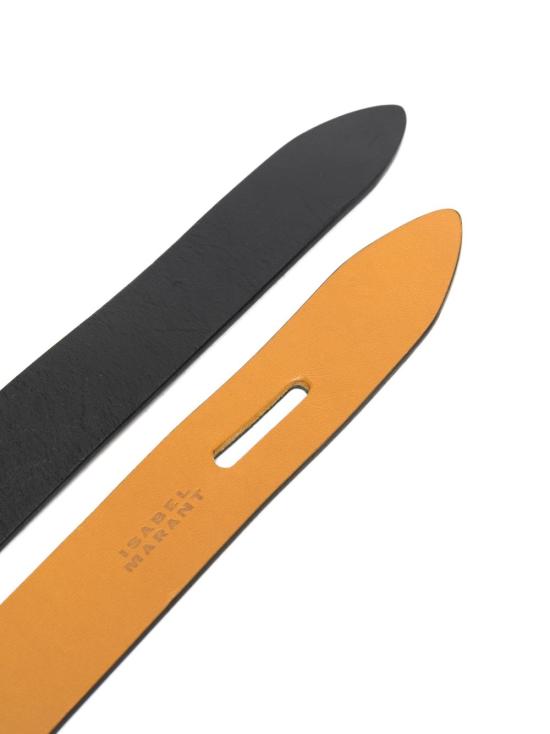 26SS 이자벨마랑 레체 타이 업 레더 벨트 CE011CFA A1B47ABKNL - ISABEL MARANT