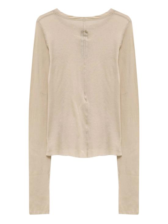 26SS 릭 오웬스 반팔 티셔츠 RP01F6209 MR138 Sand - RICK OWENS