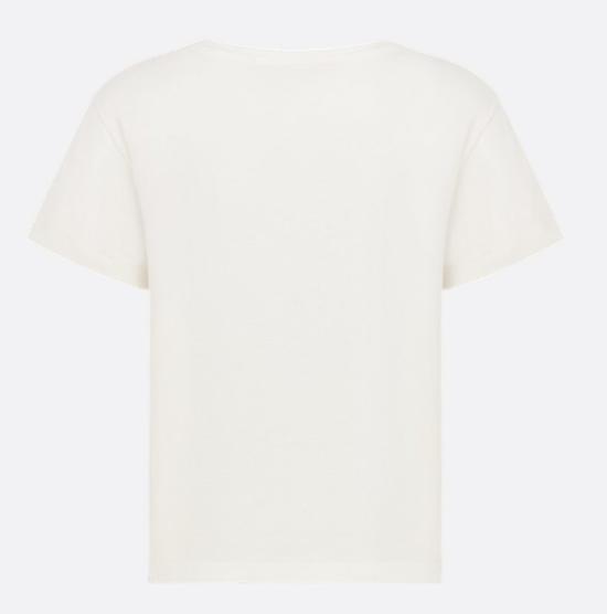 26SS [키즈] 디올 티셔츠 6SBM13TEEZ 013 Beige - DIOR