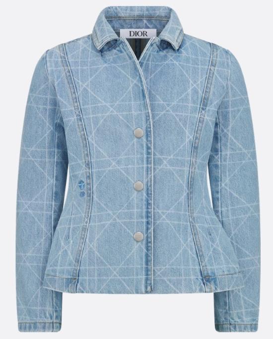 26SS [키즈] 디올 자켓 5SBM12JKTE 533 Blue denim