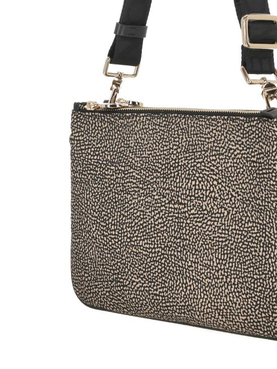 26SS 보르보네제 숄더백 934119I15 X11 Op naturale nero - BORBONESE