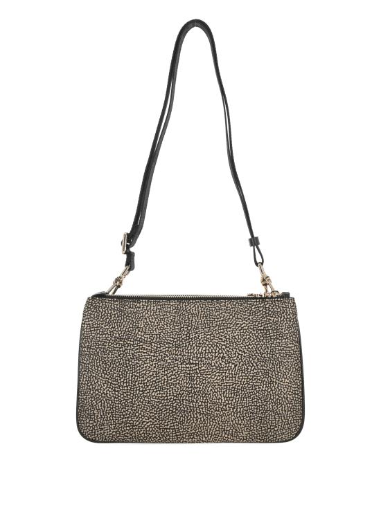 26SS 보르보네제 숄더백 934119I15 X11 Op naturale nero - BORBONESE