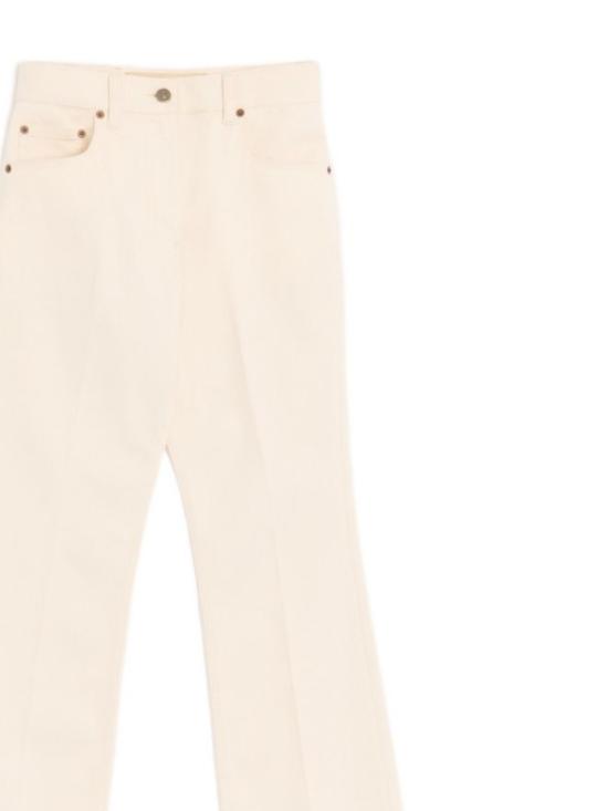 26SS 발렌티노 PAP 데님 팬츠 8B3DD21V 9Y5A03 Ivory - VALENTINO PAP