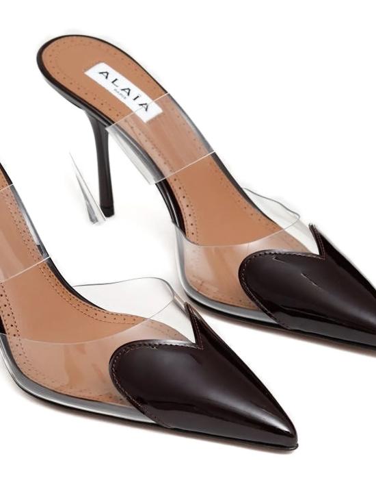 26SS 알라이아 샌들 AA3M053CK150 413 Aubergine - ALAIA