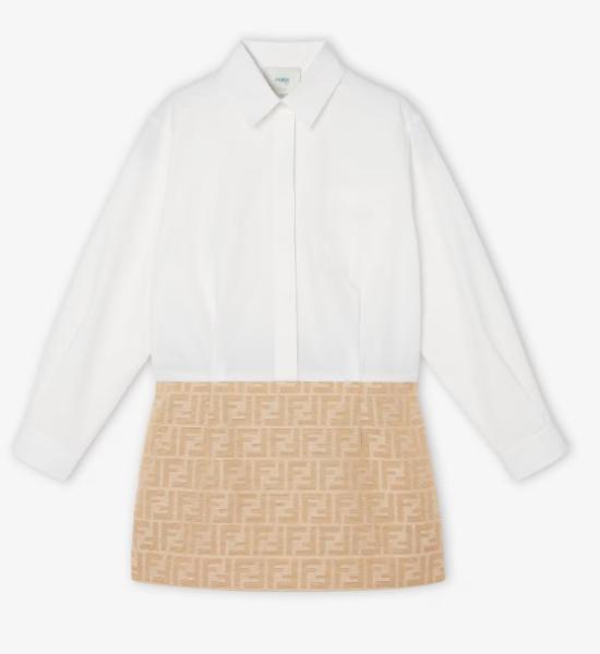 26SS [키즈] 펜디 원피스 JFB829 AQTKF1P2N Linen