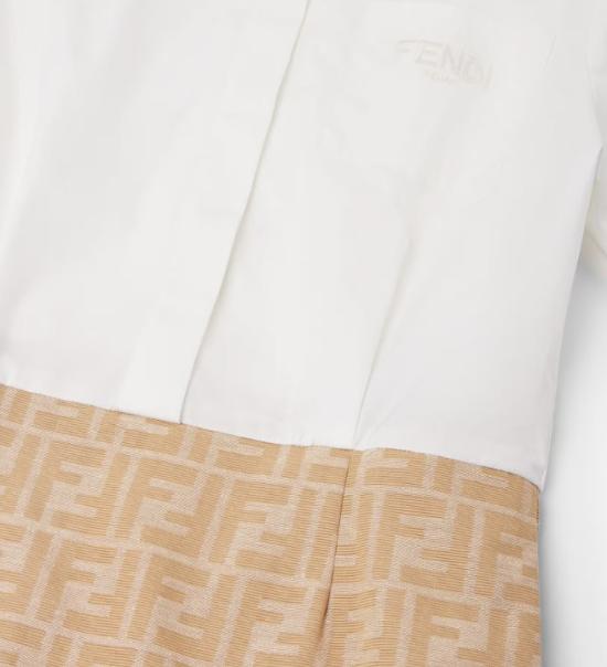 26SS [키즈] 펜디 원피스 JFB829 AQTKF1P2N Linen - FENDI