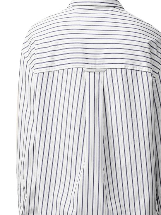 26SS 아미 긴팔 셔츠 USH808 CO0220A074 BLANC ENCRE - AMI