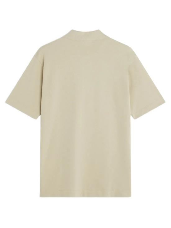 26SS 메종키츠네 폭스 헤드 컴포트 폴로 티셔츠 PM00210KP0001 0450 TEA LEAF - MAISON KITSUNE