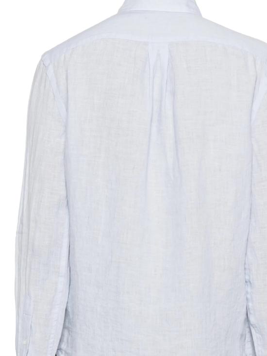 26SS 폴로 랄프로렌 포니 자수 리넨 셔츠 (211970730009) 211970730 503 Oxford blue - POLO RALPH LAUREN