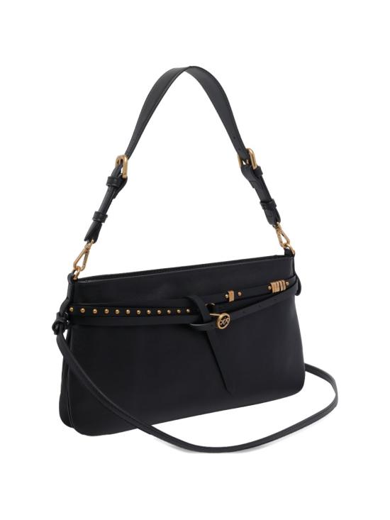 26SS 핑코 숄더백 106176 A0QOZ99Q NERO ANTIQUE GOLD - PINKO