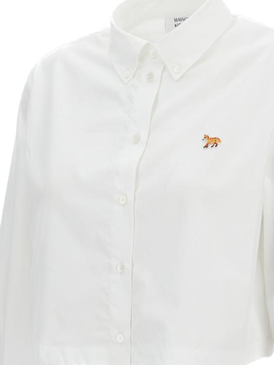 26SS 메종키츠네 셔츠 QW00402WC0026 P100 White - MAISON KITSUNE