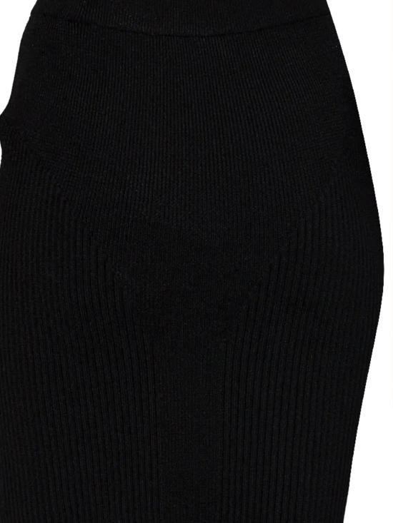 26SS 발망 미디 스커트 GF1LCB11KJ44 0PA Black - BALMAIN