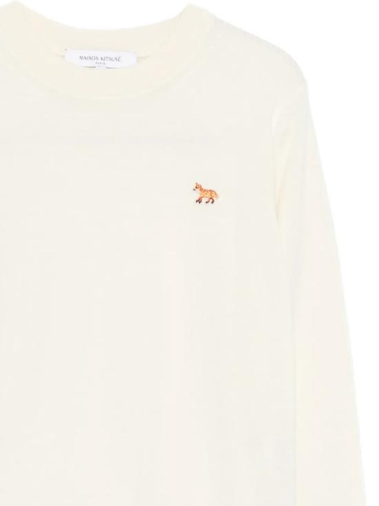 26SS 메종키츠네 베이비 폭스 메리노 레귤러 점퍼 PW00801KT1181 0383 - MAISON KITSUNE