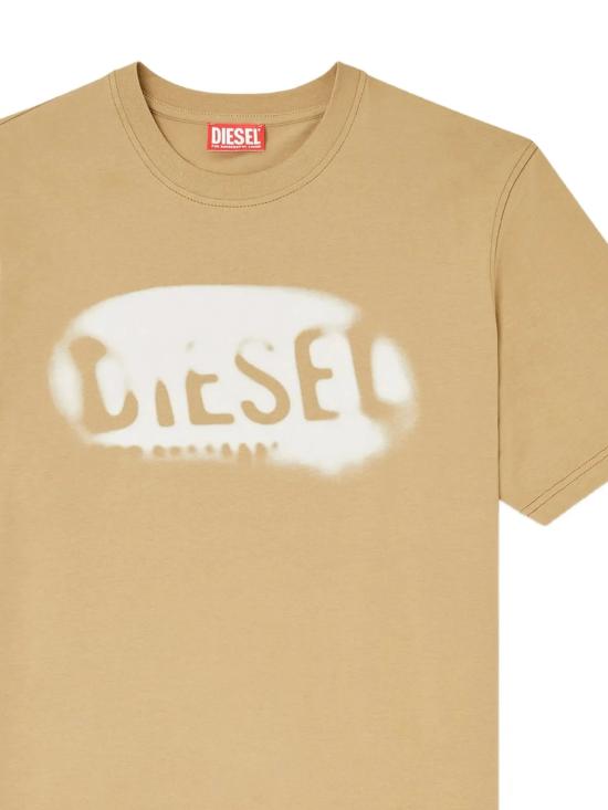 26SS 디젤 반팔 티셔츠 A19971 0QIAM7DG - DIESEL