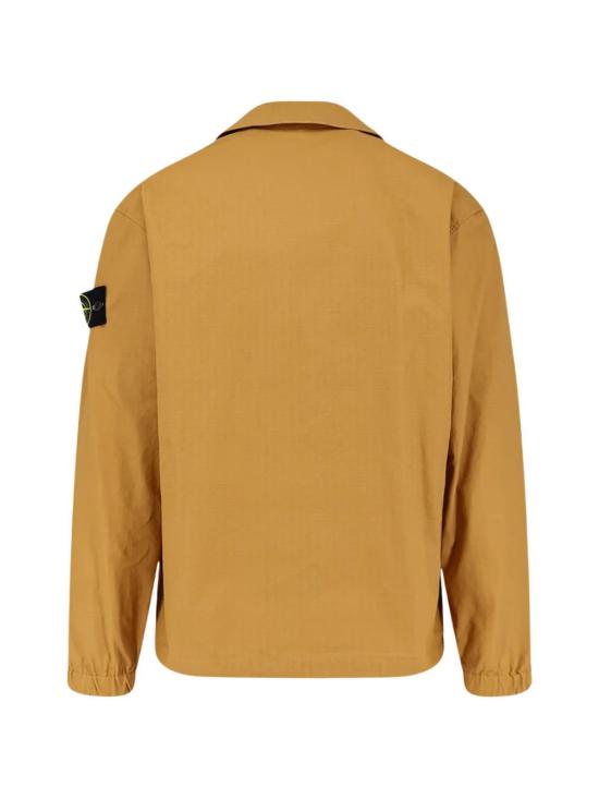 26SS 스톤 아일랜드 긴팔 셔츠 151200018 S0299V0034 Mustard - STONE ISLAND