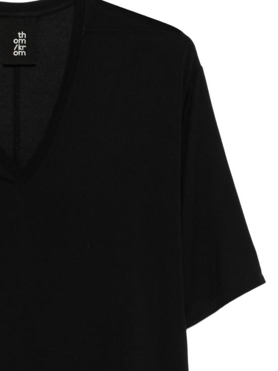 26SS 톰크롬 반팔 티셔츠 WTS62203 BLACK Black - THOM KROM