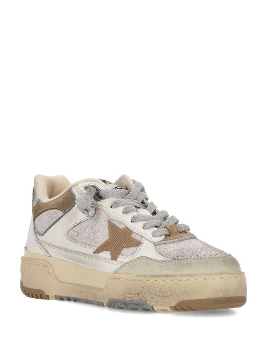 26SS 골든구스 포티 2 스니커즈 GWF00630 F00795711981 WHITE BEIGE TABACCO - GOLDEN GOOSE