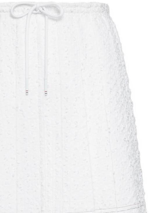 26SS 톰브라운 미디 스커트 FGCA42A 06751100 White - THOM BROWNE