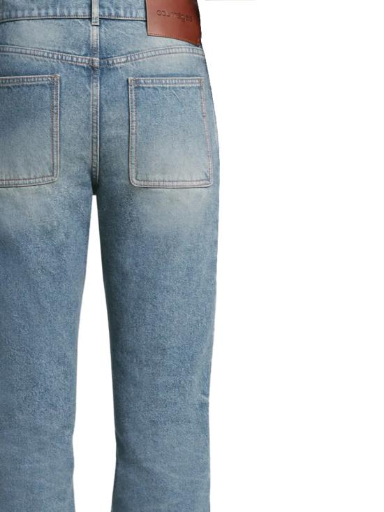 26SS 쿠레쥬 데님 팬츠 126DPA673DE0058 7055 DENIM BLUE DELAVE - COURREGES