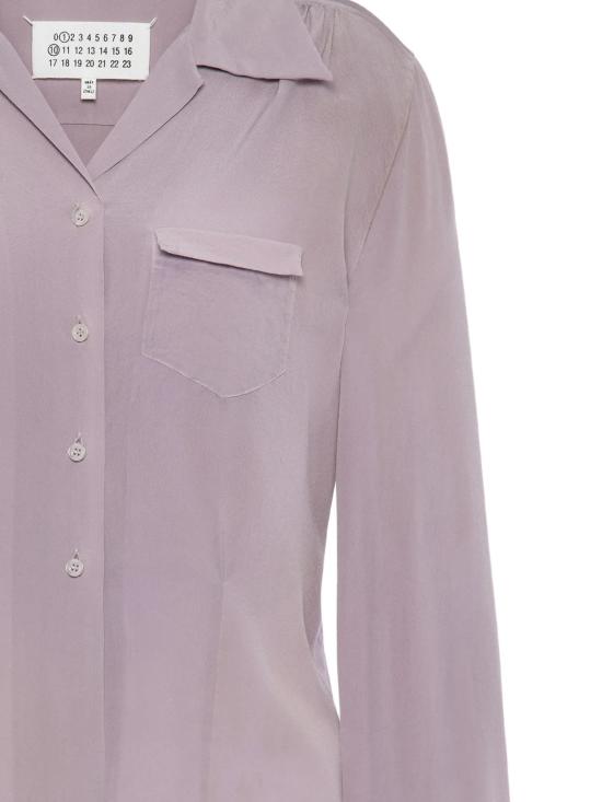 26SS 마르지엘라 롱 슬리브 실크 셔츠 S51DT0028 M35704365 - MAISON MARGIELA