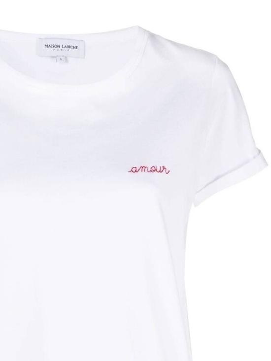 26SS 메종 라비쉬 반팔 티셔츠 KWTAMOUR WHITE - MAISON LABICHE