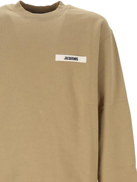 26SS 자크뮈스 그로그랭 스웨트 셔츠 SSM00206AJ00126 180 Beige - JACQUEMUS