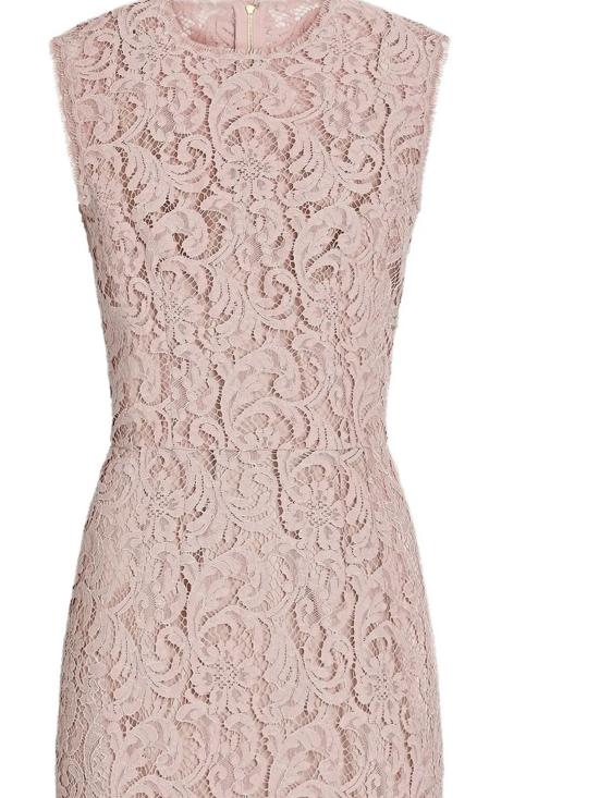 26SS 돌체앤가바나 미디 원피스 F6H0ZT HLMTBF1246 Pink - DOLCE & GABBANA