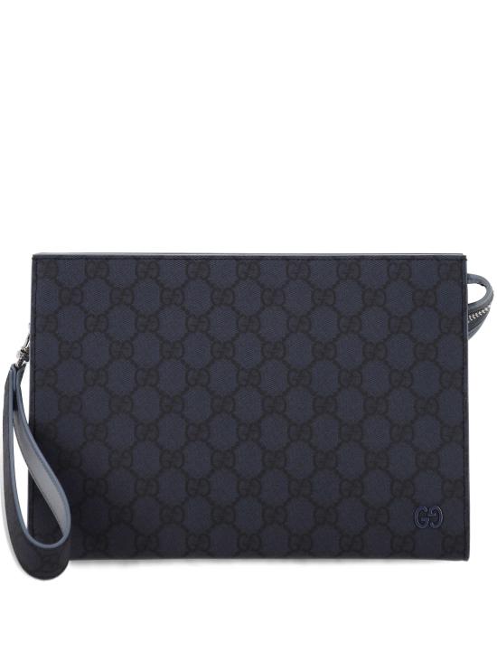 26SS 구찌 클러치/파우치 768255 FAFBE8448 LION BLACK