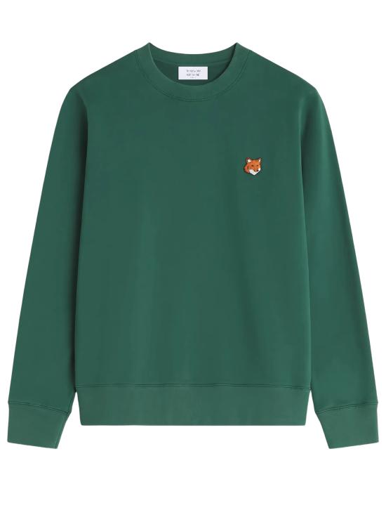 26SS 메종키츠네 폭스 헤드 레귤러 폴로 티셔츠 PM00303KM0340 P399 Green