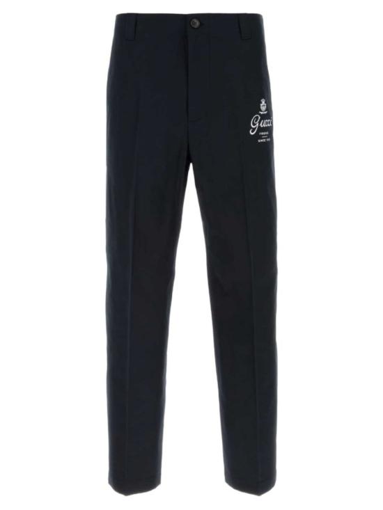 26SS 구찌 프린트 코튼 트윌 팬츠 854264 ZAQH54440 Ink