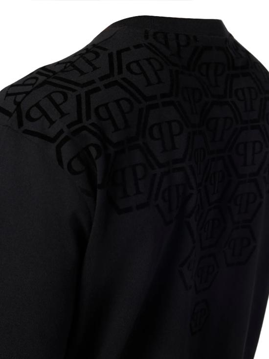 26SS 필립 플레인 반팔 티셔츠 MTK8682 PJY002N02 Black - PHILIPP PLEIN